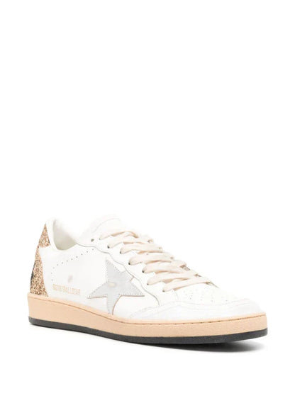 Ball Star Low Sneakers with Glitter