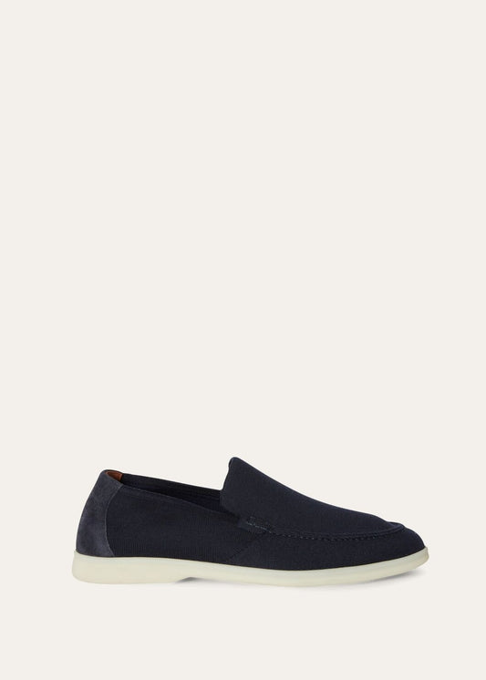 Summer Knitted Walk in Navy Blue for Men