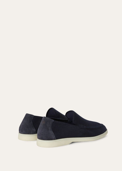 Summer Knitted Walk in Navy Blue for Men