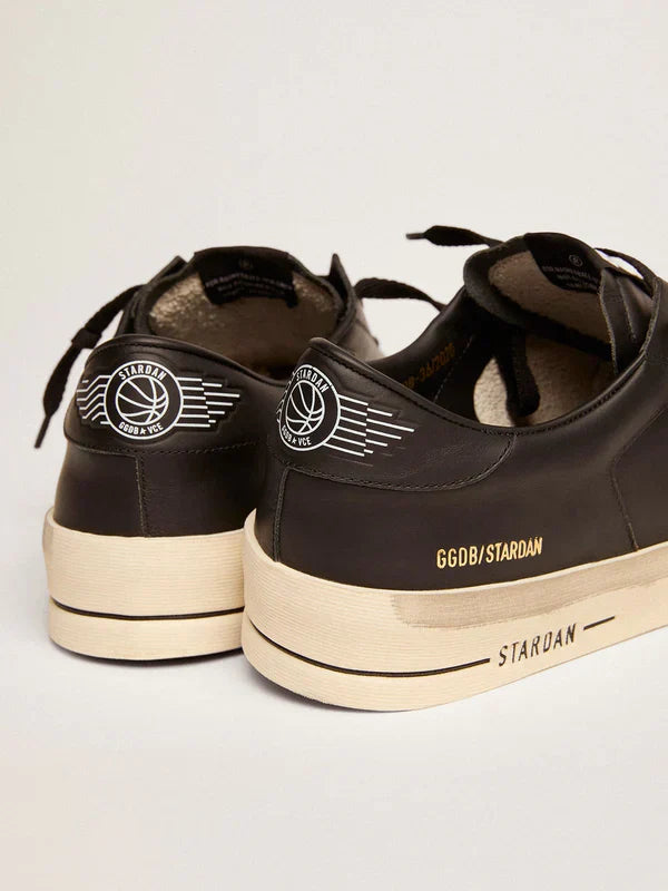 Stardan Men in total black leather