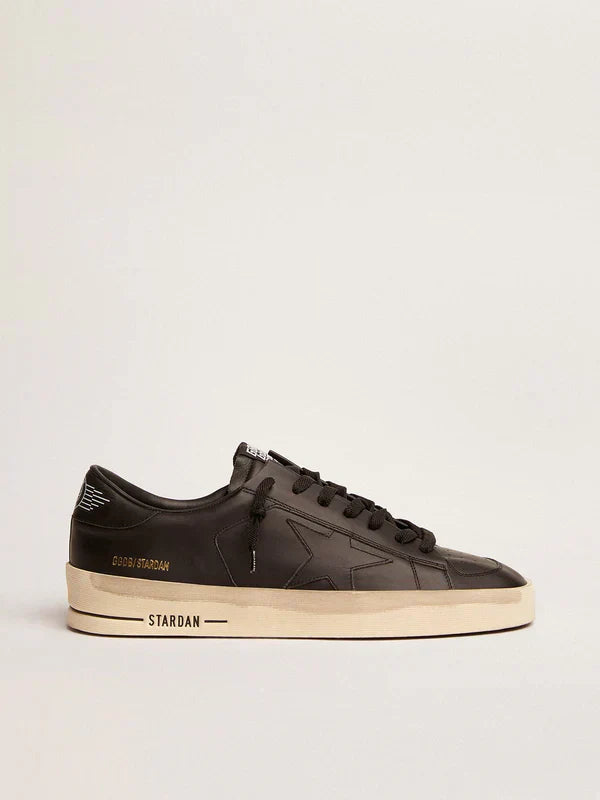 Stardan Men in total black leather