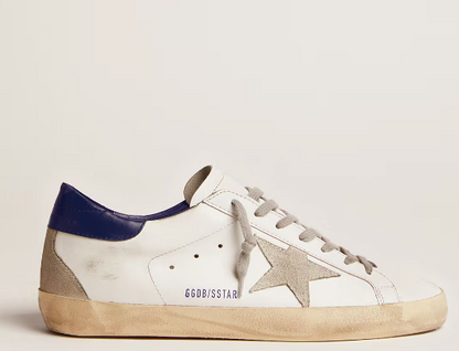 Super-Star with a suede star and blue reinforcement 43