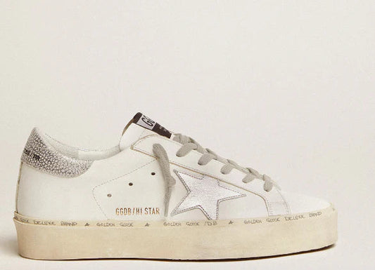 Hi Star Women with a silver metallic star and heel tab